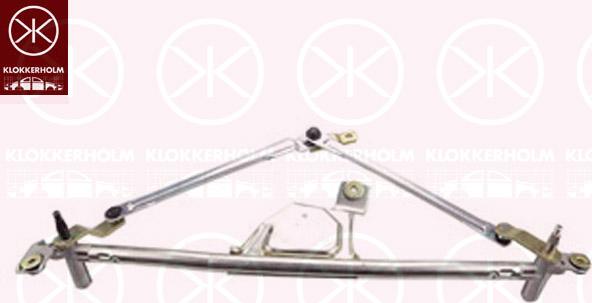 Klokkerholm 95013280 - Stiklu tīrītāja sviru un stiepņu sistēma www.autospares.lv