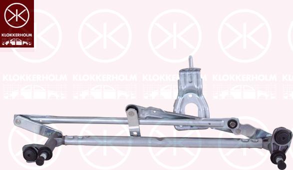 Klokkerholm 95073280 - Stiklu tīrītāja sviru un stiepņu sistēma www.autospares.lv