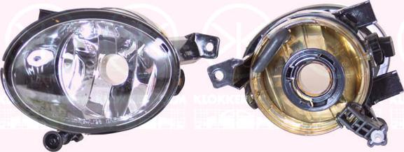 Klokkerholm 95340281 - Miglas lukturis www.autospares.lv