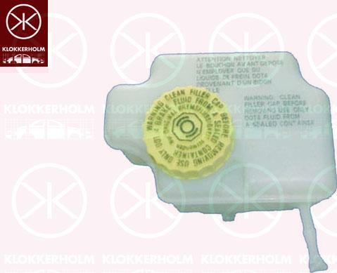 Klokkerholm 95333001 - Kompensācijas tvertne, Dzesēšanas šķidrums www.autospares.lv