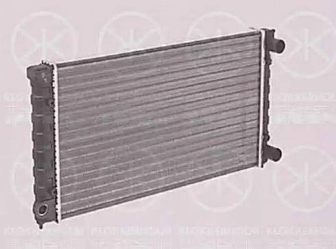 Klokkerholm 9521302045 - Radiators, Motora dzesēšanas sistēma autospares.lv