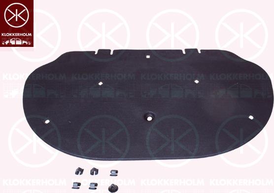 Klokkerholm 95282850 - Motora telpas izolācija www.autospares.lv