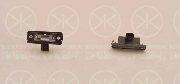 Klokkerholm 95230850 - Numurzīmes apgaismojuma lukturis www.autospares.lv