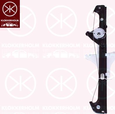 Klokkerholm 95231903 - Stikla pacelšanas mehānisms www.autospares.lv