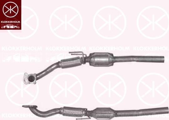 Klokkerholm 95238600 - Katalizators www.autospares.lv