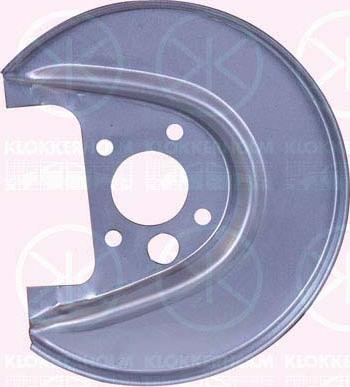 Klokkerholm 9523877 - Dubļu sargs, Bremžu disks www.autospares.lv