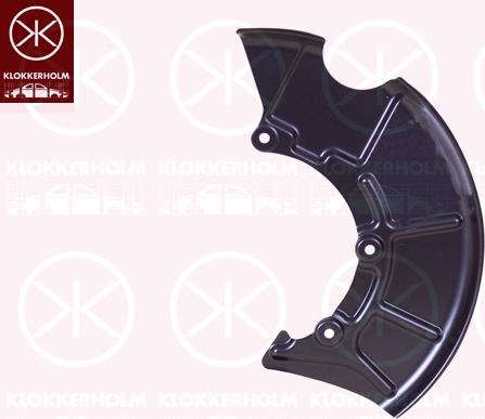 Klokkerholm 9523376 - Dubļu sargs, Bremžu disks www.autospares.lv