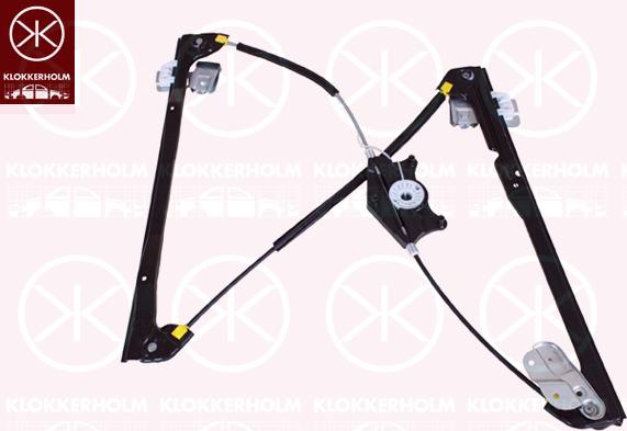 Klokkerholm 95711102 - Stikla pacelšanas mehānisms www.autospares.lv