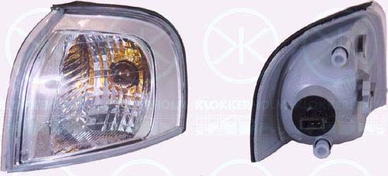 Klokkerholm 90470361 - Pagrieziena signāla lukturis www.autospares.lv