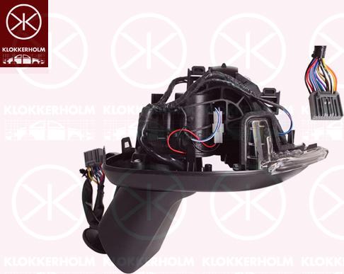 Klokkerholm 90561041 - Ārējais atpakaļskata spogulis www.autospares.lv