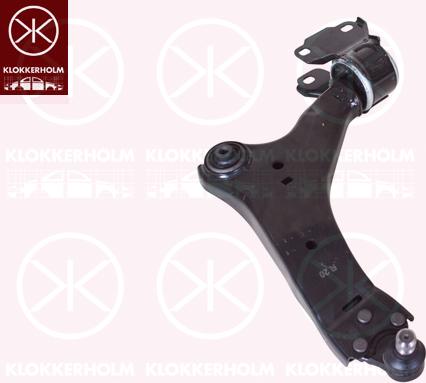 Klokkerholm 9057361 - Neatkarīgās balstiekārtas svira, Riteņa piekare www.autospares.lv