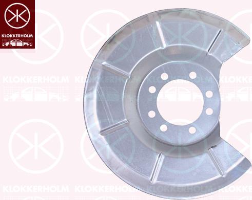 Klokkerholm 9009870 - Dubļu sargs, Bremžu disks www.autospares.lv