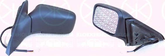 Klokkerholm 90081041 - Ārējais atpakaļskata spogulis www.autospares.lv