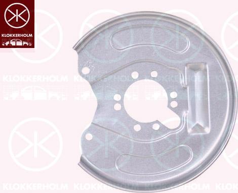 Klokkerholm 9008878 - Dubļu sargs, Bremžu disks www.autospares.lv