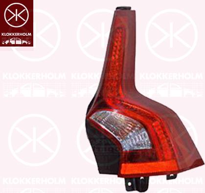 Klokkerholm 90220706A1 - Aizmugurējais lukturis www.autospares.lv