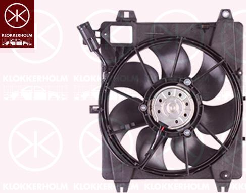 Klokkerholm 5501307554 - Ventilators, Motora dzesēšanas sistēma autospares.lv