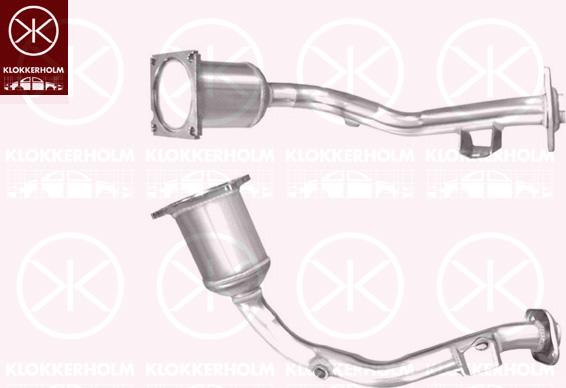 Klokkerholm 55088601 - Katalizators www.autospares.lv