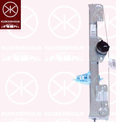 Klokkerholm 50981902 - Stikla pacelšanas mehānisms www.autospares.lv