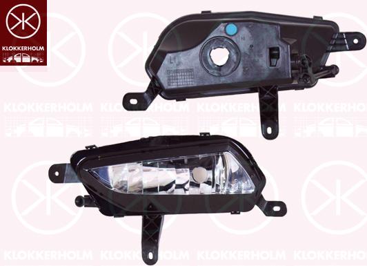 Klokkerholm 50540284 - Miglas lukturis www.autospares.lv