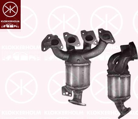 Klokkerholm 50528601 - Katalizators www.autospares.lv