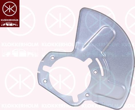 Klokkerholm 5052377 - Dubļu sargs, Bremžu disks www.autospares.lv