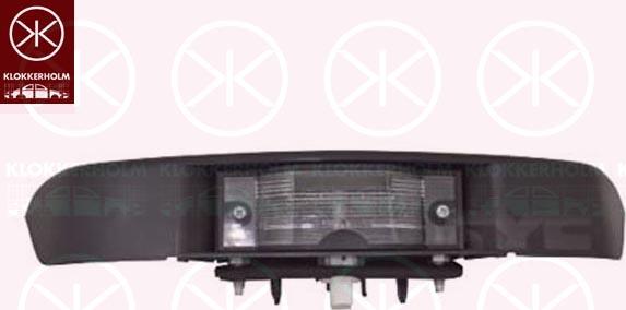 Klokkerholm 50890850 - Numurzīmes apgaismojuma lukturis www.autospares.lv