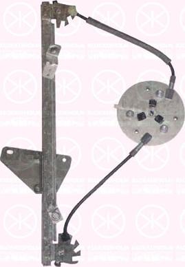 Klokkerholm 50241804 - Stikla pacelšanas mehānisms www.autospares.lv