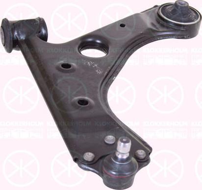 Klokkerholm 5024361 - Рычаг подвески колеса www.autospares.lv