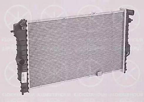 Klokkerholm 5076302190 - Radiators, Motora dzesēšanas sistēma www.autospares.lv