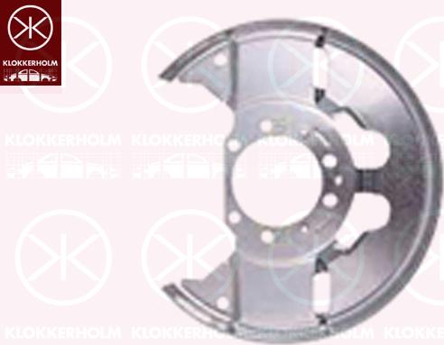 Klokkerholm 5078370 - Dubļu sargs, Bremžu disks www.autospares.lv