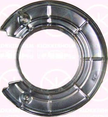 Klokkerholm 5077879 - Dubļu sargs, Bremžu disks www.autospares.lv