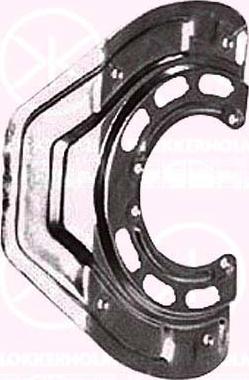 Klokkerholm 5077379 - Dubļu sargs, Bremžu disks www.autospares.lv