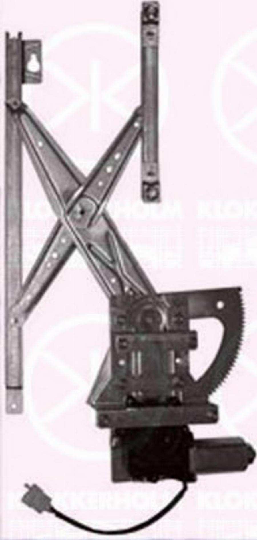 Klokkerholm 64101803 - Stikla pacelšanas mehānisms www.autospares.lv