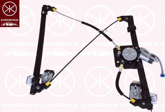 Klokkerholm 66071801 - Window Regulator www.autospares.lv