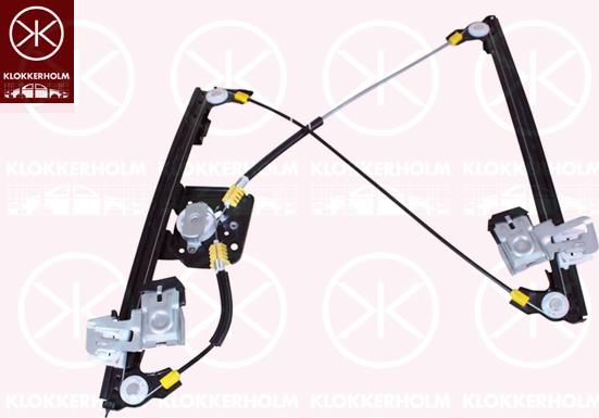 Klokkerholm 66071803 - Window Regulator www.autospares.lv