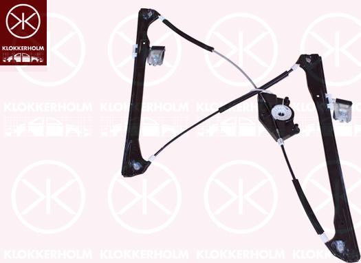 Klokkerholm 66161802 - Stikla pacelšanas mehānisms www.autospares.lv