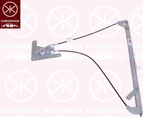 Klokkerholm 60891801 - Stikla pacelšanas mehānisms www.autospares.lv