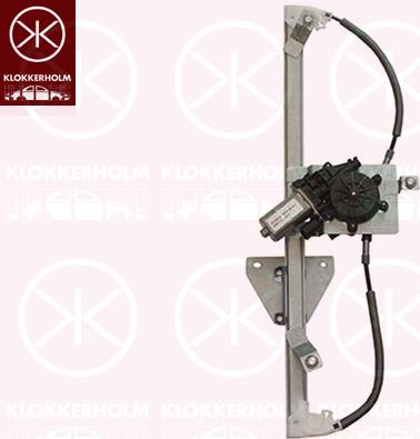 Klokkerholm 60341801 - Stikla pacelšanas mehānisms www.autospares.lv