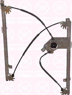 Klokkerholm 60331804 - Stikla pacelšanas mehānisms www.autospares.lv