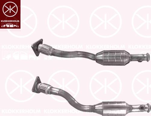 Klokkerholm 60378600 - Katalizators www.autospares.lv