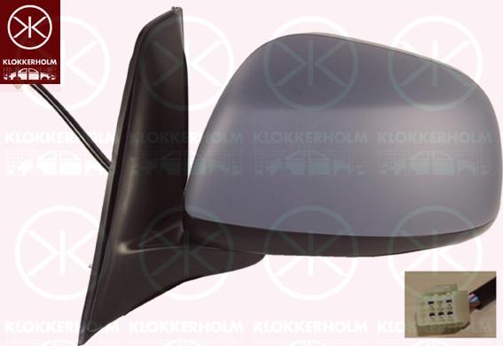 Klokkerholm 68351043 - Outside Mirror www.autospares.lv