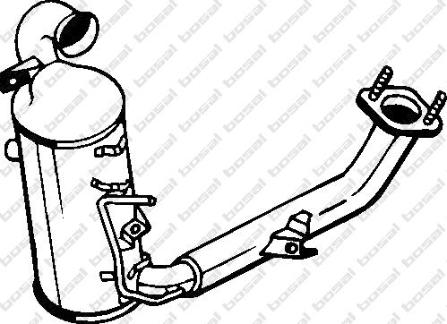 Klokkerholm 095-215 - Nosēdumu / Daļiņu filtrs, Izplūdes gāzu sistēma autospares.lv