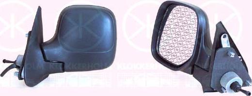 Klokkerholm 05501021 - Ārējais atpakaļskata spogulis www.autospares.lv