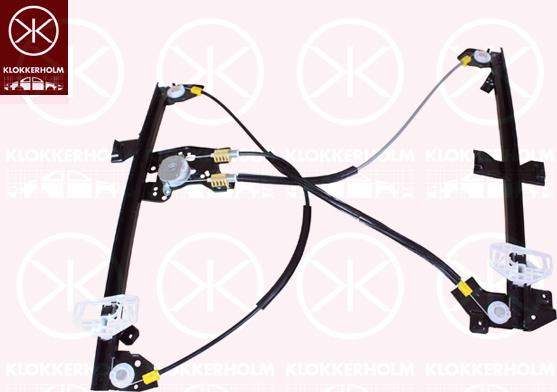 Klokkerholm 05501105 - Stikla pacelšanas mehānisms www.autospares.lv