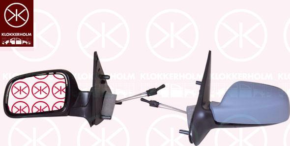 Klokkerholm 05351023 - Ārējais atpakaļskata spogulis www.autospares.lv