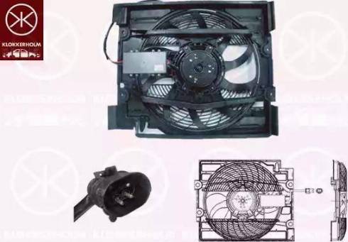 Klokkerholm 00652602 - Ventilators, Motora dzesēšanas sistēma www.autospares.lv