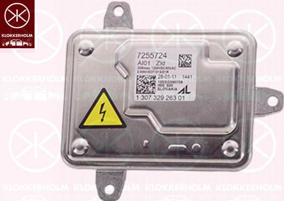 Klokkerholm 00620075A1 - Strāvas ierobežotājs, Gāzizlādes spuldze www.autospares.lv