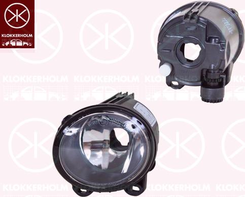 Klokkerholm 00670287 - Miglas lukturis www.autospares.lv