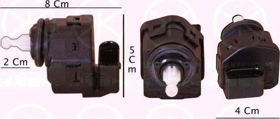 Klokkerholm 00150061 - Regulējošais elements, Lukturu augstuma regulēšana www.autospares.lv