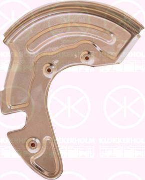 Klokkerholm 0018377 - Dubļu sargs, Bremžu disks www.autospares.lv